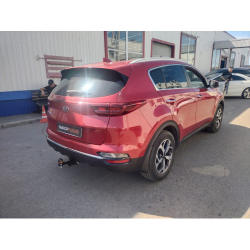 Фаркоп Лидер Плюс на KIA Sportage 2018–  Арт. K124-E (кроме двигателя 2.4)