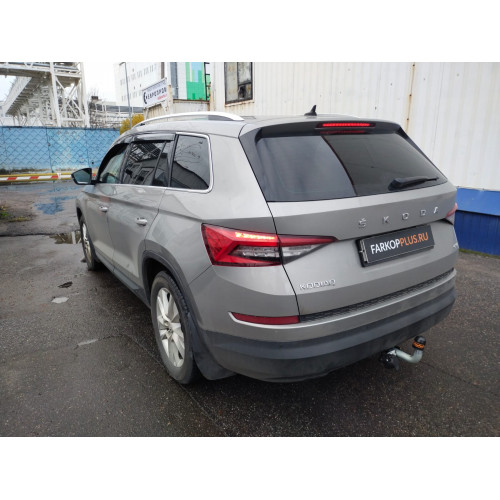 Фаркоп Motodor на Skoda Kodiaq 2016- Арт. V101A (оцинкованный шар)