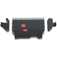 Защита Картера двигателя, КПП АвтоБроня для Ford Transit 2006-2014, Сталь 45778 мм - Арт. 111.01833.1