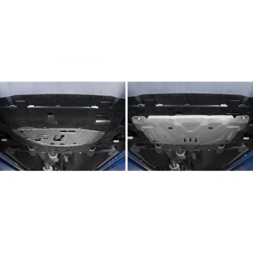 Защита Картера двигателя, КПП Rival для Honda CR-V 2017-(V), Алюминий 3 мм - Арт. 333.2131.2