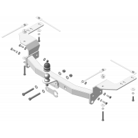 Фаркоп MOTODOR на Toyota Land Cruiser 200 2007-2021 Арт. 92510