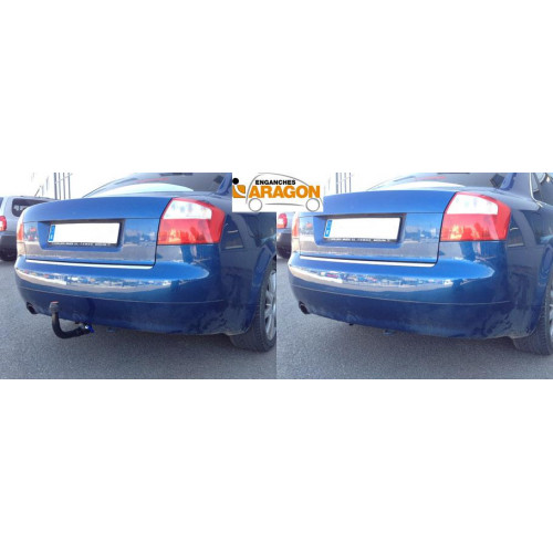 Фаркоп ARAGON на AUDI A4 2001–2004  Арт. E0403BV (B6 седан и универсал)