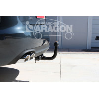 Фаркоп ARAGON на AUDI A6 2011–2014  Арт. E0405DA (С7 седан и универсал)